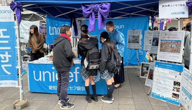 11月9日（日）ガールスカウト愛知県連盟 パープルマルシェにブース出展しました