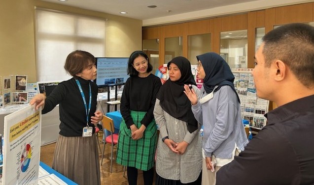 11月28日（金）愛知県ユニセフ協会展示ルームにて学習会を開催/名古屋大学インドネシア留学生の皆さん
